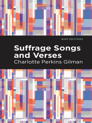cover image of Suffrage Songs and Verses